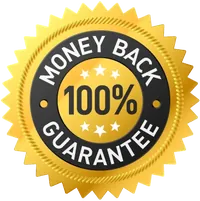 Money-back guarantee badge