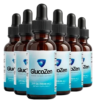 6 bottles of GlucoZen